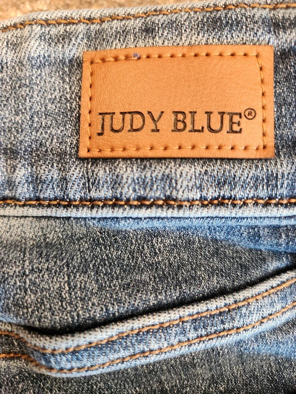 Judy Blue High Waist Double Button Wide Leg Jean Size 7/28 #JB82558MD-CO Stretch